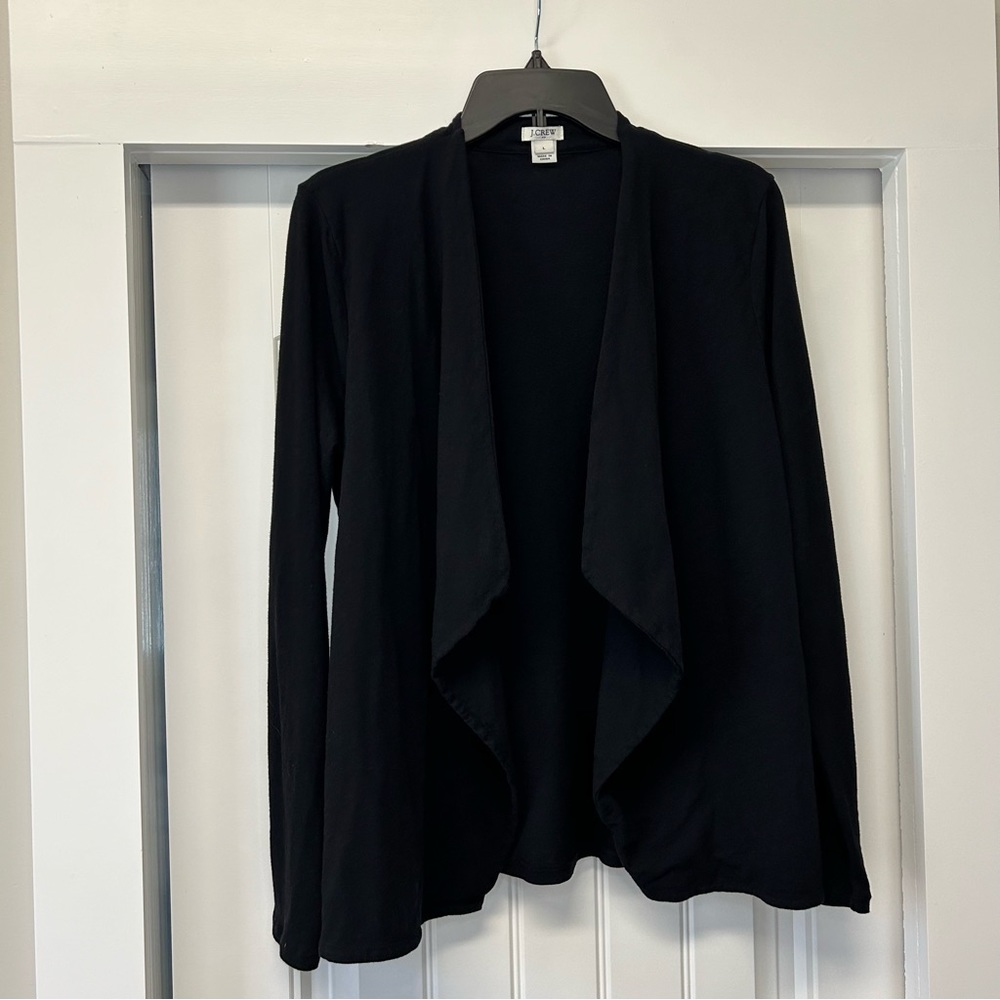 J Crew Always Draped Cardigan 100% Cotton